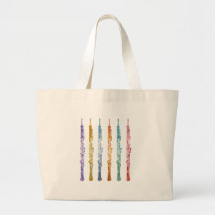 Bolso De Tela Gigante Creyones de Oboe