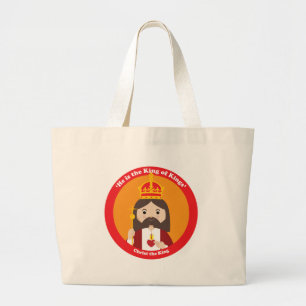 Bolso De Tela Gigante Cristo el rey