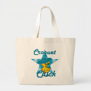Bolso De Tela Gigante Croquet Chick #7