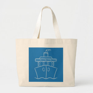 Bolso De Tela Gigante Cruceros