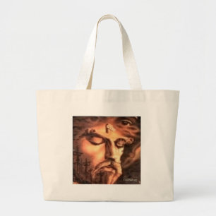 Bolso De Tela Gigante Crucifixión