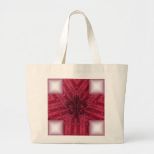 Bolso De Tela Gigante Cruz Roja de Fluer