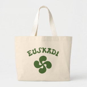 Bolso De Tela Gigante Cruz Vasca Euskadi