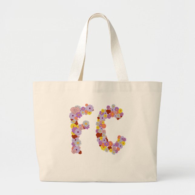 Bolso De Tela Gigante Cuaderno de la campaña de la comunidad de FC (Frente)