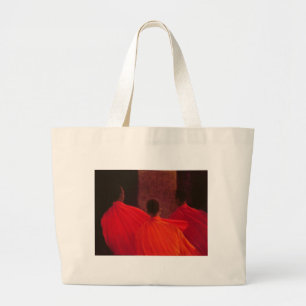 Bolso De Tela Gigante Cuatro monjes