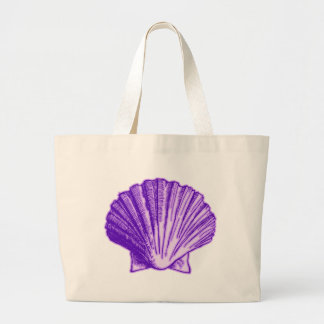 Bolso De Tela Gigante Cubierta púrpura Tropical Moonlight