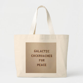 Bolso De Tela Gigante Cucarachas galácticas