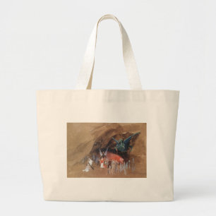 Bolso De Tela Gigante Cueva de Dragones Ryabushkin
