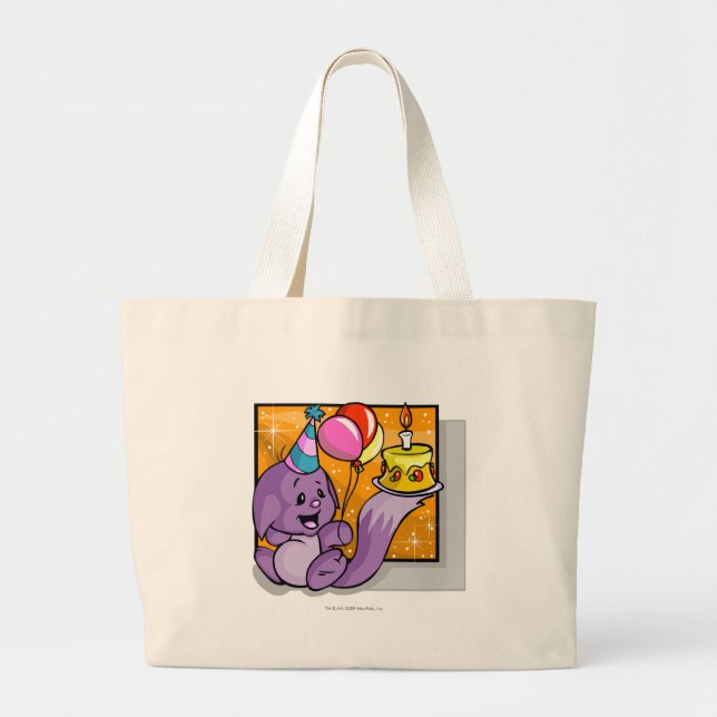 Bolso De Tela Gigante Cumpleaños Kacheek (Frente)