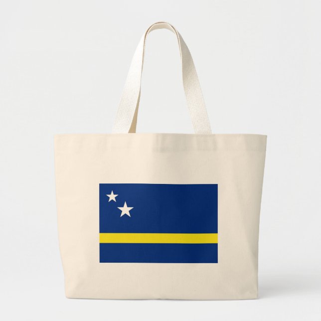 Bolso De Tela Gigante Curacao Tote Bag (Frente)