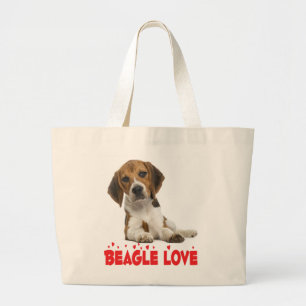 Bolso De Tela Gigante Cute Beagle Lover Gigante Cachorro Perro