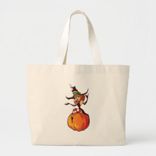 Bolso De Tela Gigante Cute Halloween