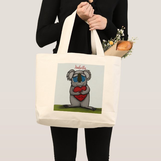 Bolso De Tela Gigante Cute Koala Bear (Anverso (producto))