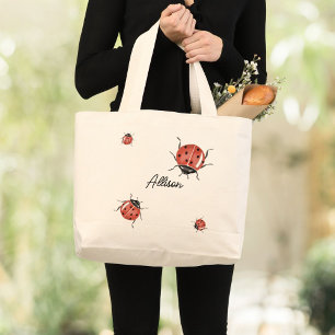 Bolso De Tela Gigante Cute Ladybug