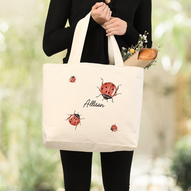 Bolso De Tela Gigante Cute Ladybug (Subido por el creador)