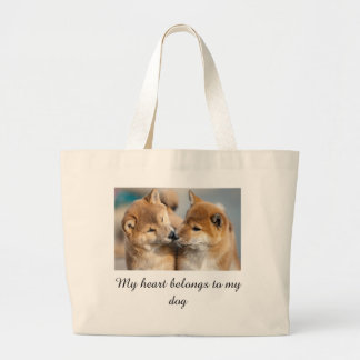 Bolso De Tela Gigante Cute Puppy Lover