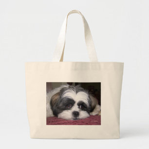 Bolso De Tela Gigante Cute Shih Tzu Dog