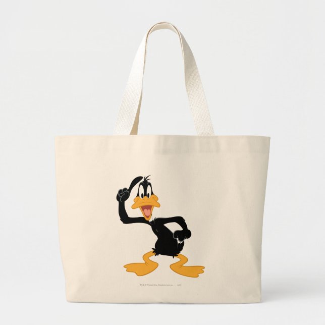 Bolso De Tela Gigante DAFFY DUCK™ con una gran idea (Frente)