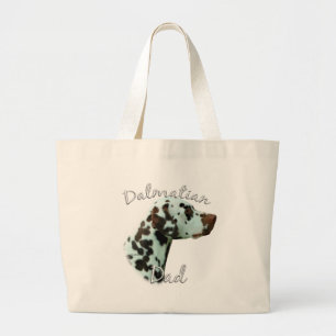 Bolso De Tela Gigante Dalmatian (hígado) Papá 2