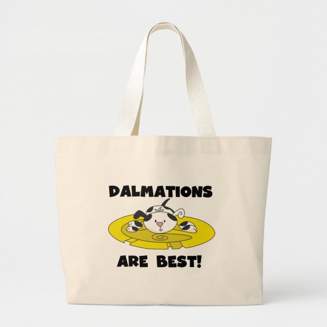 Bolso De Tela Gigante Dalmations es las mejores camisetas y regalos (Frente)