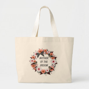 Bolso De Tela Gigante Dama de honor Novia Madre Novio Niña de las flores