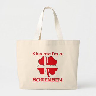 Bolso De Tela Gigante Daneses personalizada me besan que soy Sorensen