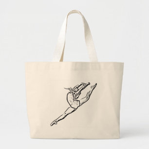 Bolso De Tela Gigante Danza 3