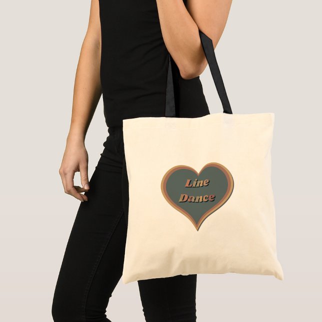Bolso De Tela Gigante Danza de línea Amor Corazón (Subido por el creador)