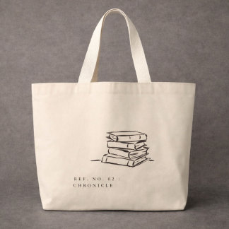 Bolso De Tela Gigante Dark Academia – Arte de Libros | Regalo para Intro