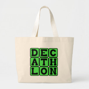 Bolso De Tela Gigante Decatlón, Deportes de pista