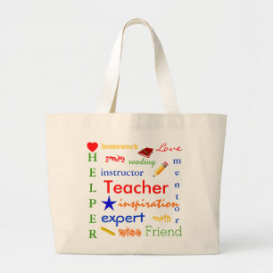 Bolso De Tela Gigante Definido por el profesor