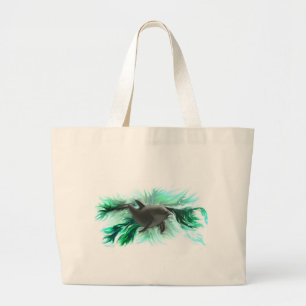 Bolso De Tela Gigante Delfinbaby