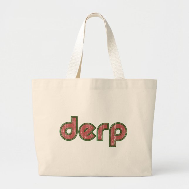 Bolso De Tela Gigante Derp. 4 (Frente)