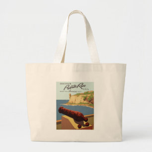 Bolso De Tela Gigante Descubra Puerto Rico