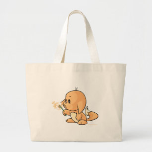 Bolso De Tela Gigante Desear Kacheek anaranjado