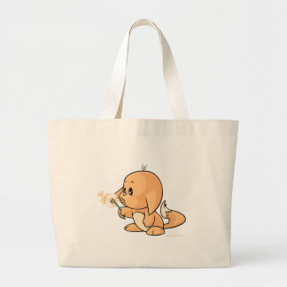 Bolso De Tela Gigante Desear Kacheek anaranjado
