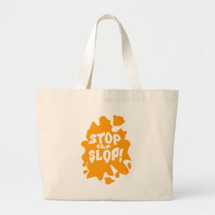 Bolso De Tela Gigante Detener el desecho Declaración de diseño anti IA é