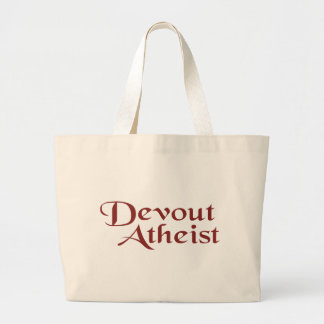 Bolso De Tela Gigante Devout Atheist