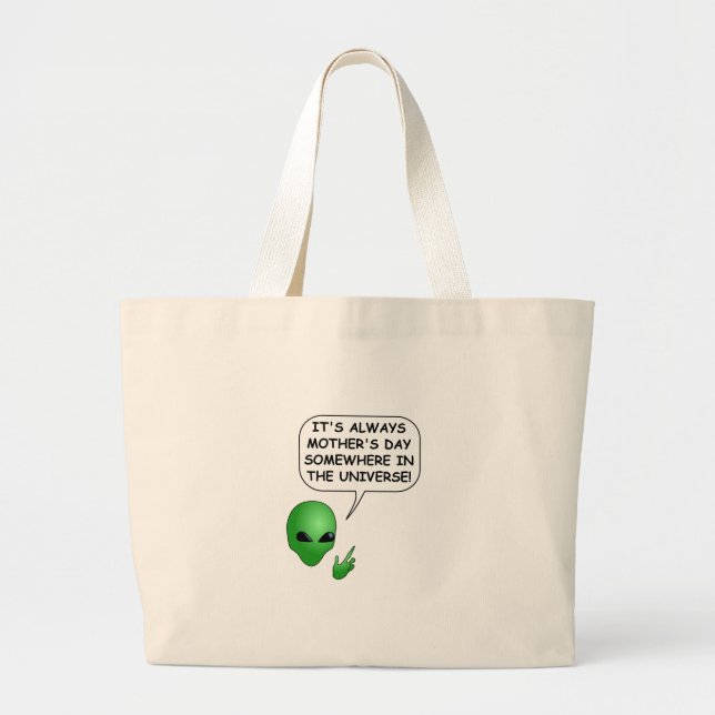 Bolso De Tela Gigante Día de la madre extranjera (Frente)