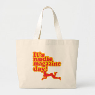 Bolso De Tela Gigante ¡Día de la revista de Nudie!