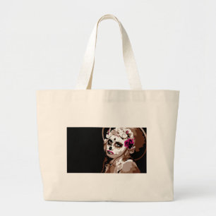 Bolso De Tela Gigante dia de los muertos