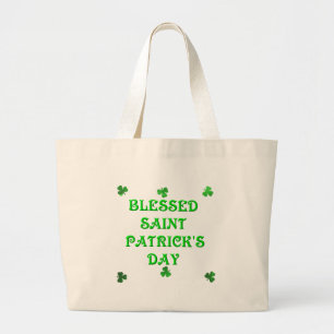 Bolso De Tela Gigante Día de San Patricio Bendito (1)