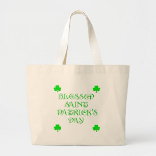 Bolso De Tela Gigante Día de San Patricio Bendito (3)