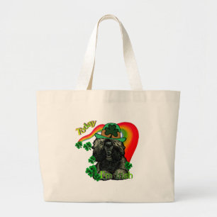 Bolso De Tela Gigante Día de San Patricio de Caniche