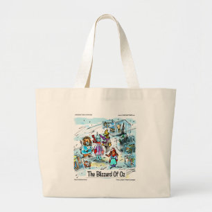 Bolso De Tela Gigante Día Frío En Oz Remeras Chistosas Tazas Tarjetas y 