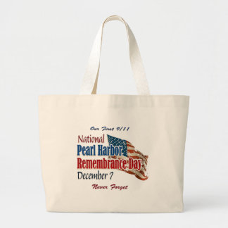 Bolso De Tela Gigante Día nacional del Pearl Harbor