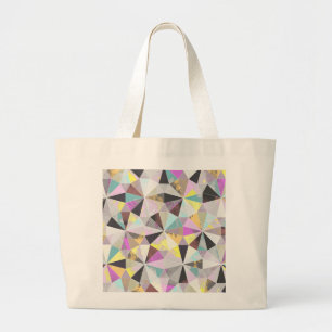 Bolso De Tela Gigante Diamante