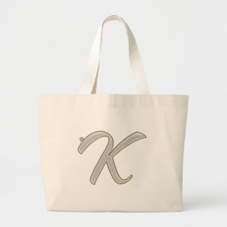 Bolso De Tela Gigante Diamante Bling K