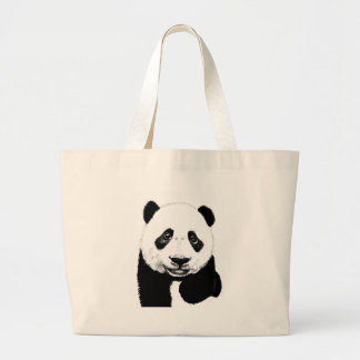 Bolso De Tela Gigante Dibujo de la panda