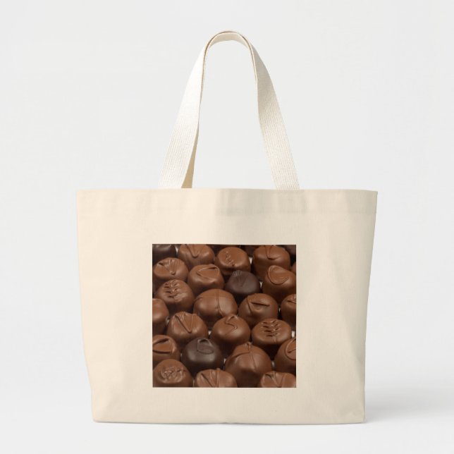 Bolso De Tela Gigante ¡Dilo con chocolate! (Frente)
